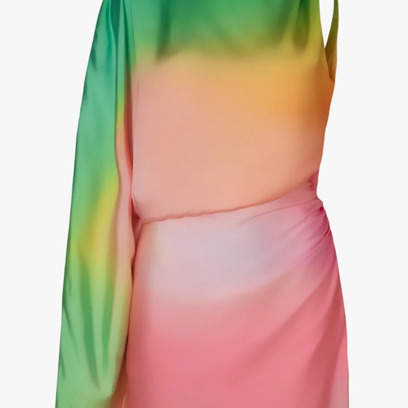 Baobab Collection Gradient Dress - Green, Yellow, Pink - Picture 3 of 4